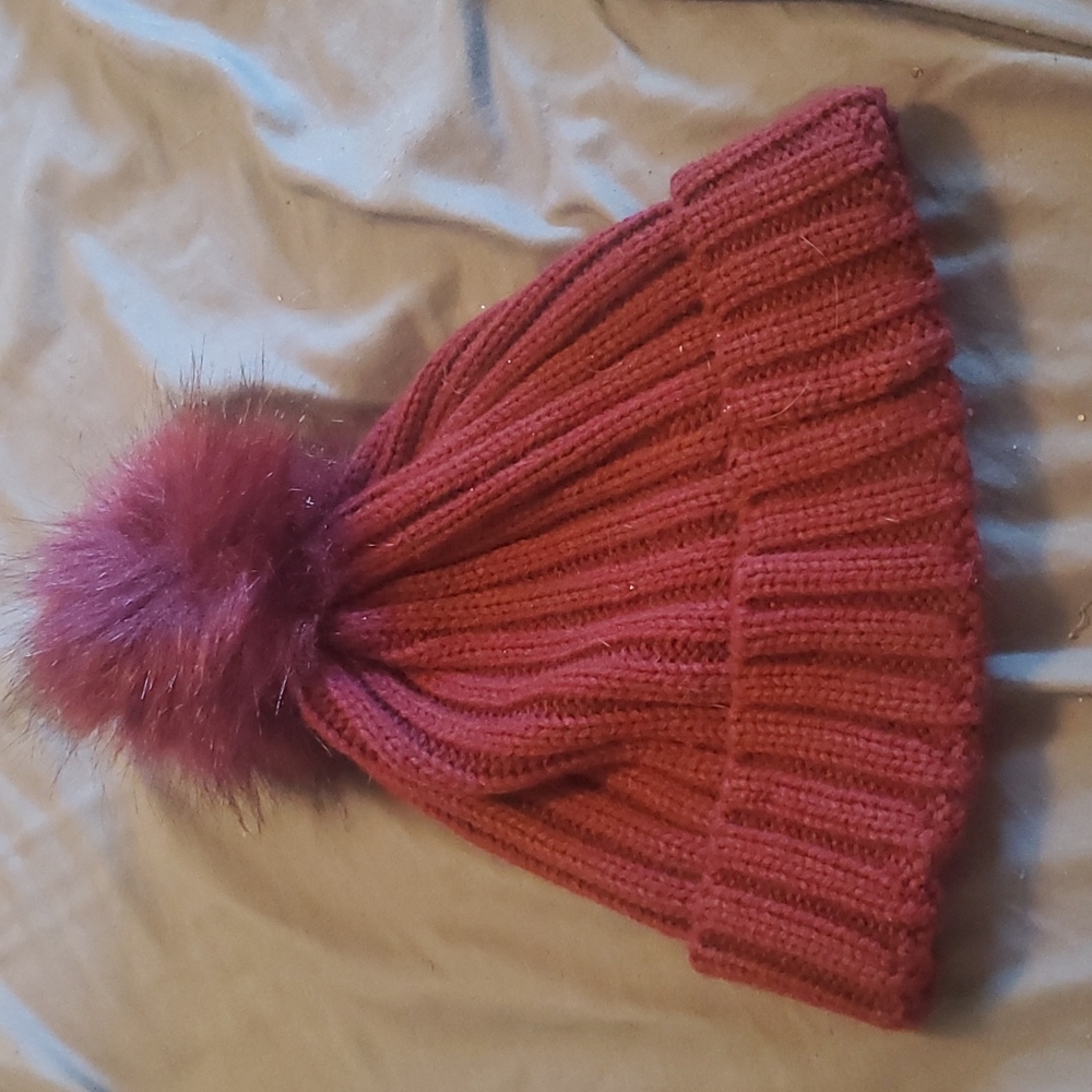 Burgundy Beanie